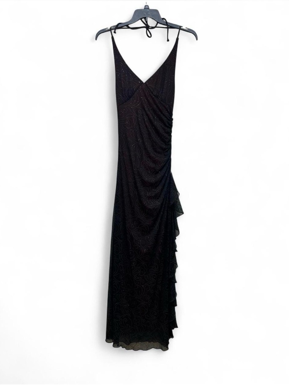 Vintage City triangle V-Neck Maxi Dress